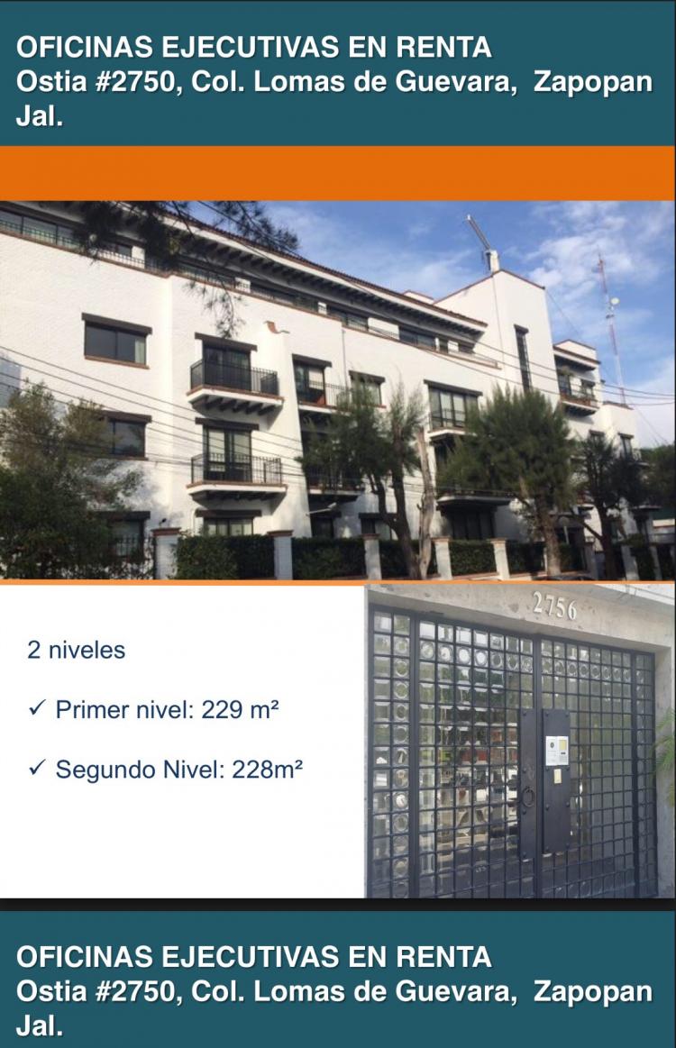 Foto Oficina en Renta en lomas de guevara, Zapopan, Jalisco - $ 27.000 - OFR213402 - BienesOnLine