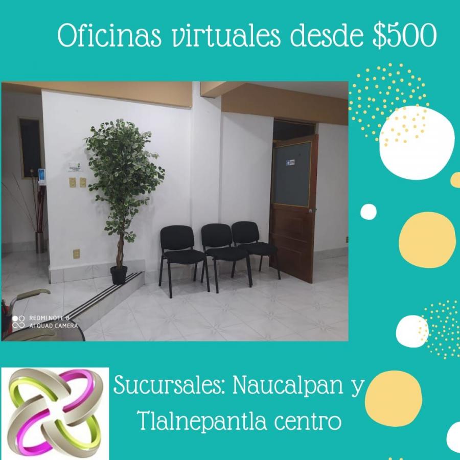 Foto Oficina en Renta en LAS AMERICAS, Naucalpan de Jurez, Mexico - $ 500 - OFR296155 - BienesOnLine