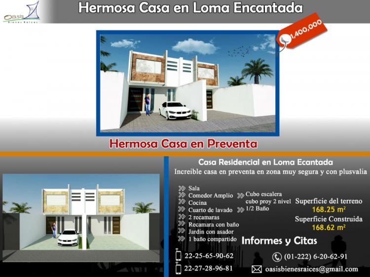 Casa en Venta en Loma Encantada, Puebla, Puebla - $  - CAV180583 -  BienesOnLine