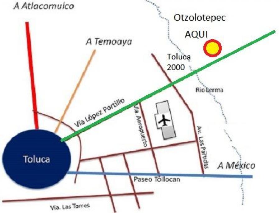 RENTA DE BODEGA DE 830 M2 EN OTZOLOTEPEC - TOLUCA