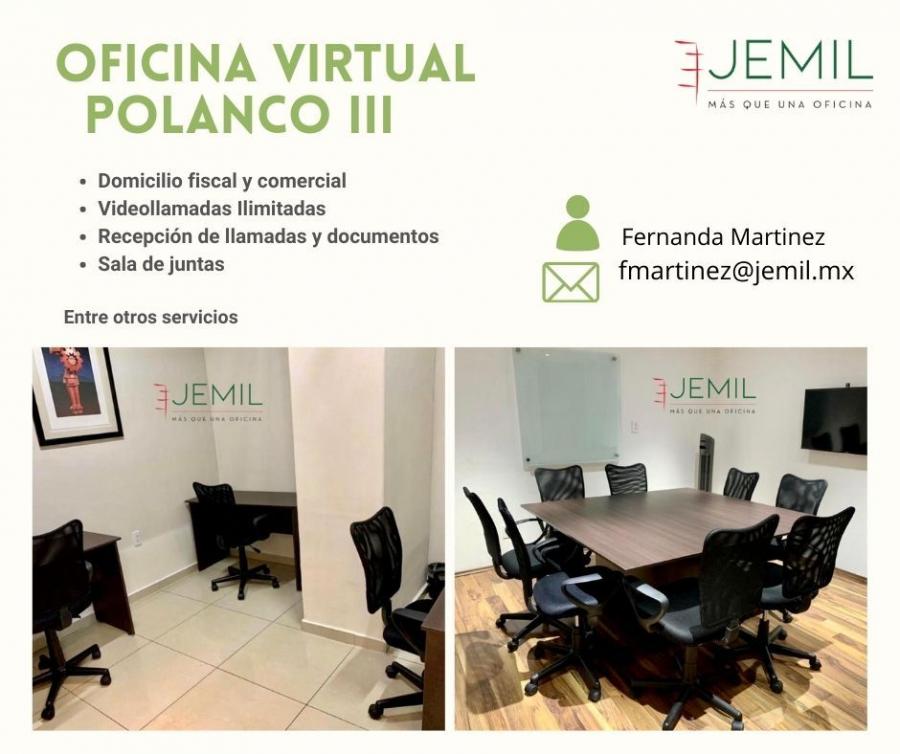 Foto Oficina en Renta en Polanco, Miguel Hidalgo, Distrito Federal - $ 750 - OFR313234 - BienesOnLine