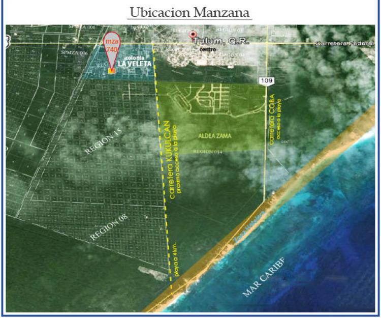 Foto Terreno en Venta en Regin 9, Tulum, Quintana Roo - U$D 30.000 - TEV149450 - BienesOnLine