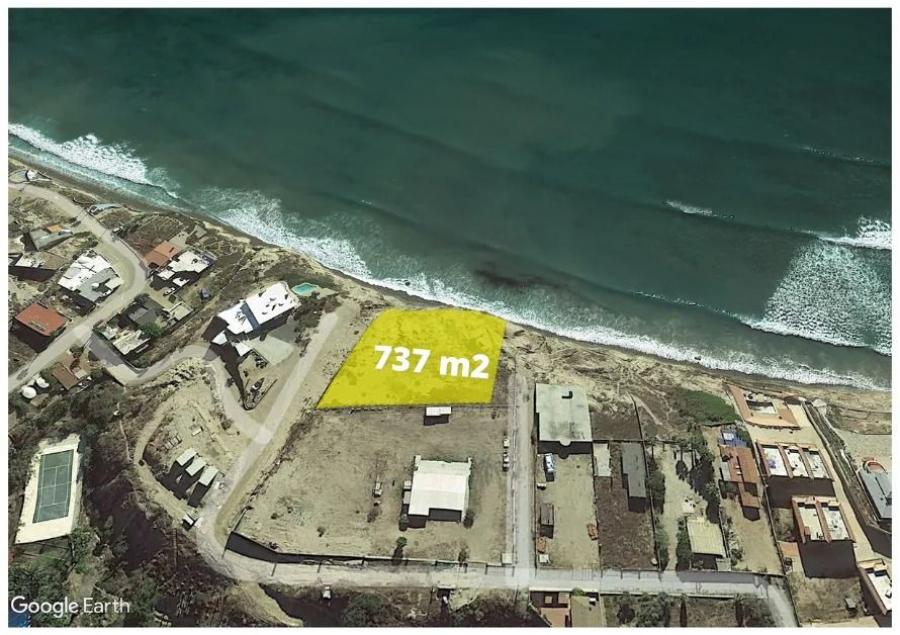 Terreno en Venta frente al mar en P. de Rosarito, Baja del Mar.