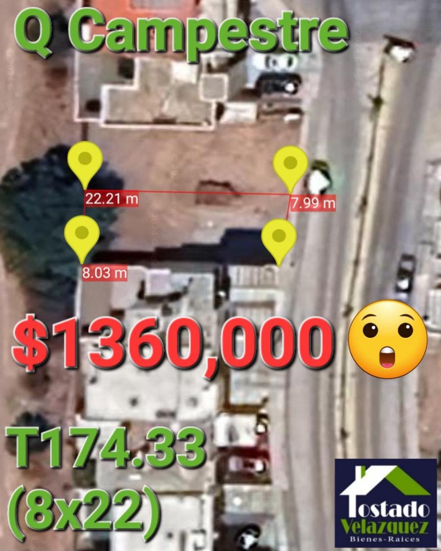 Foto Terreno en Venta en Q Campestre, Aguascalientes, Aguascalientes - $ 1.360.000 - TEV355840 - BienesOnLine