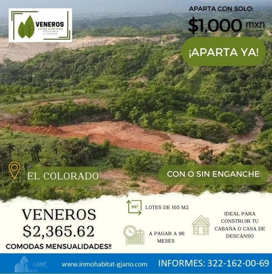 Foto Terreno en Venta en COLORADO, Puerto Vallarta, Jalisco - $ 110.500 - TEV356027 - BienesOnLine