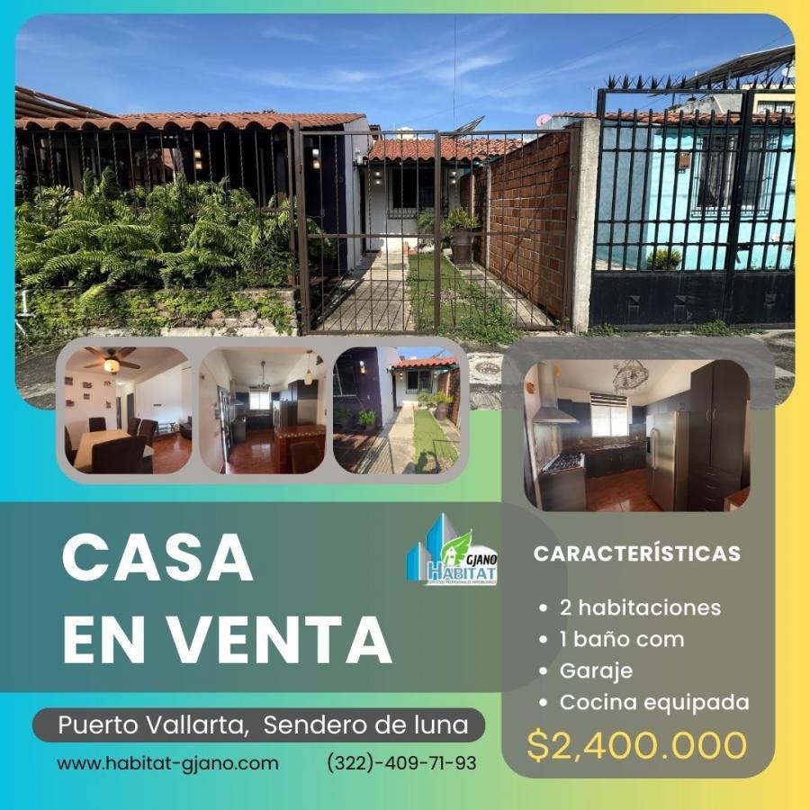 VENDO HERMOSA CASA EN PUERTO VALLARTA, FRACC. SENDERO DE LUNA A UNAS CUADRAS DE LA UNIVERSIDAD LA UN