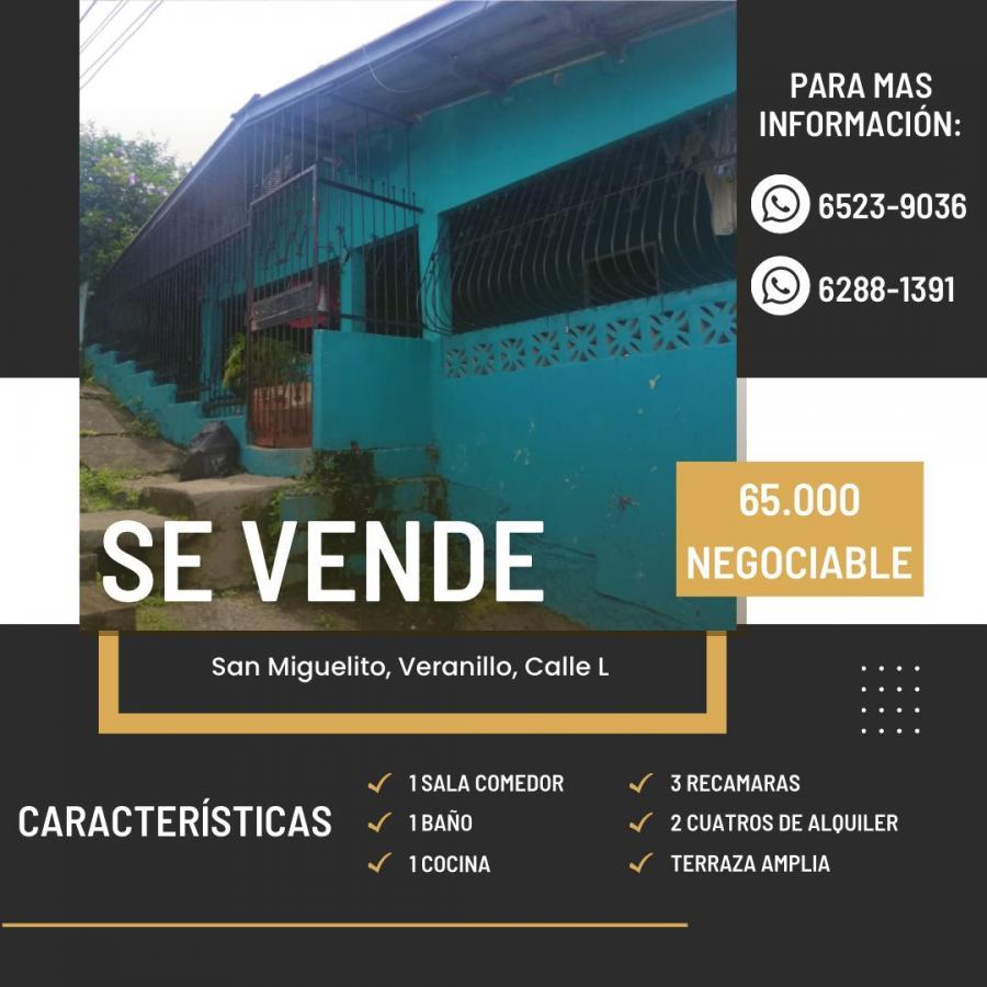 Foto Casa en Venta en Amelia Deniz de Icaza, San Miguelito, Panamá - U$D 65.000 - CAV72567 - BienesOnLine