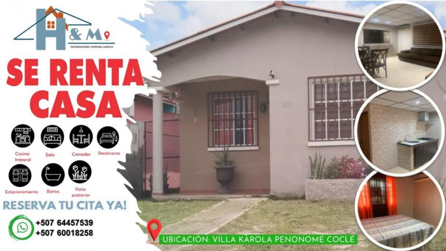 Foto Casa en Alojamiento en Villa karola, Penonomé Villa Karola, Coclé, Coclé - U$D 450 - CAA74478 - BienesOnLine