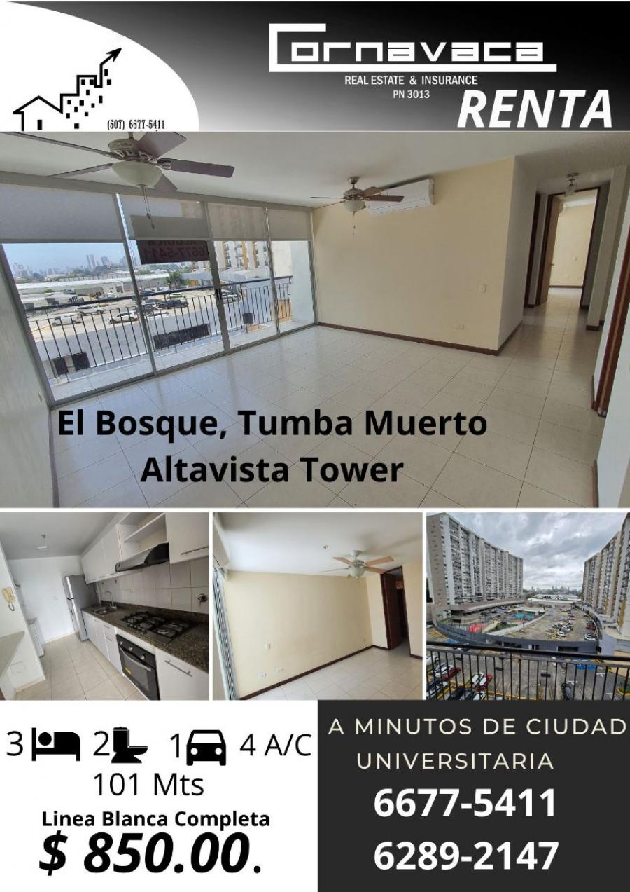 Foto Apartamento en Alquiler en PH ALTAVISTA TOWER, Victoriano Lorenzo, Panamá - U$D 850 - APA75851 - BienesOnLine