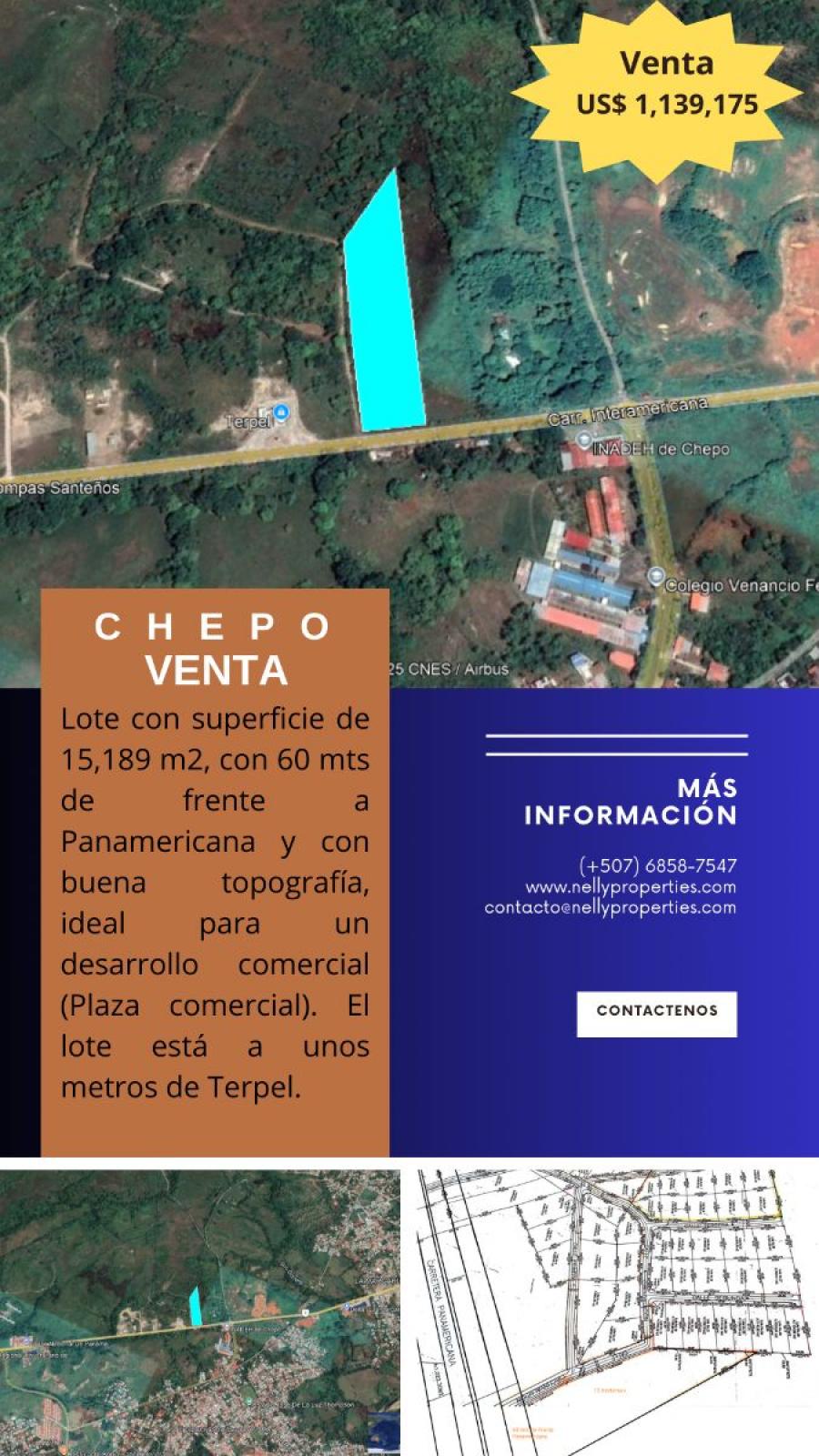 Terreno en Venta en Chepo Chepo, Panamá