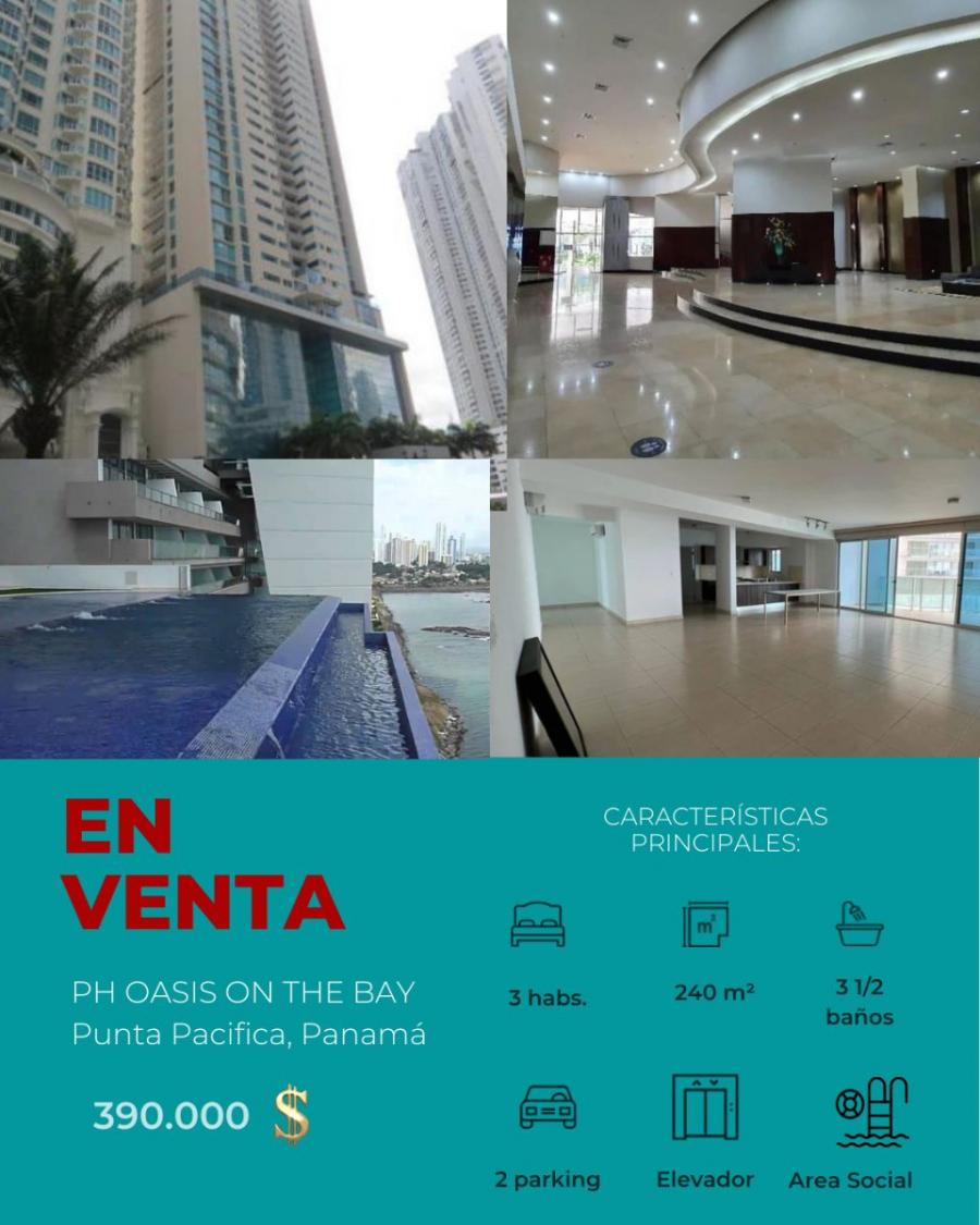 Foto Apartamento en Venta en PUNTA PACIFICA, PUNTA PACIFICA, Panamá - U$D 390.000 - APV53753 - BienesOnLine