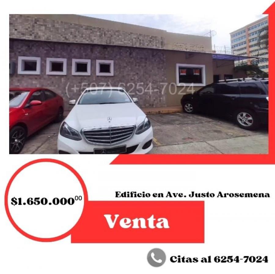 Vendo Edificio en Ave. Justo Arosemena 705mts2