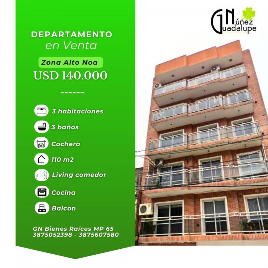 Foto Departamento en Venta en Salta, Salta - U$D 140.000 - DEV117909 - BienesOnLine