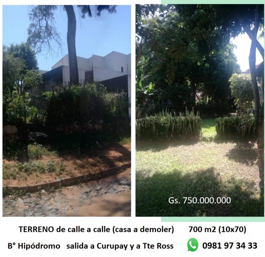 Foto Casa en Venta en Hipdromo, Asuncin, Asuncin - G 750.000.000 - CAV771 - BienesOnLine