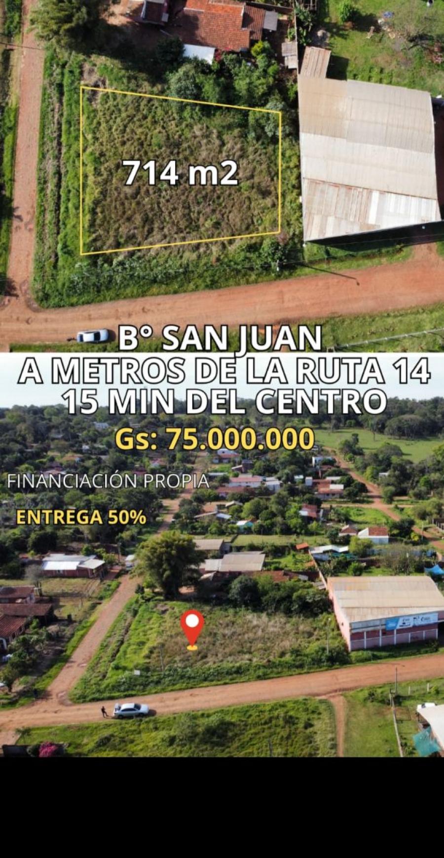 Foto Terreno en Venta en Cambyret, Itapa - G 75.000.000 - TEV2396 - BienesOnLine