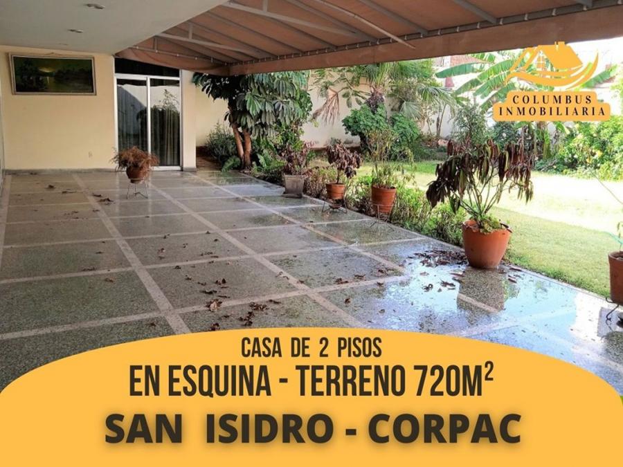 Foto Casa en Venta en Corpac, San Isidro, Lima - U$D 1.380.000 - CAV39961 - BienesOnLine