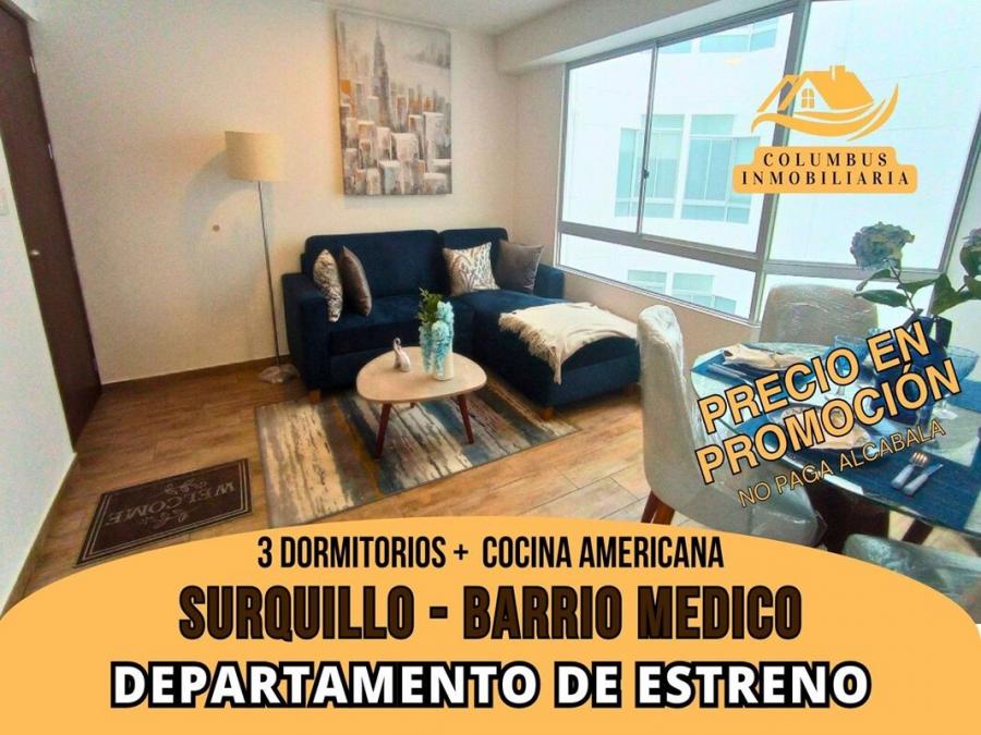 Departamento en Venta en Barrio Medico Surquillo, Lima