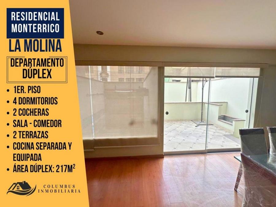 Foto Departamento en Venta en Residencial Monterrico, La Molina, Lima - U$D 350.000 - DEV40022 - BienesOnLine