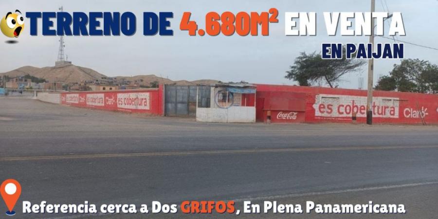 🔥#TERRENO DE 4680M² EN #VENTA#trujillo 📍 EN #PAIJAN