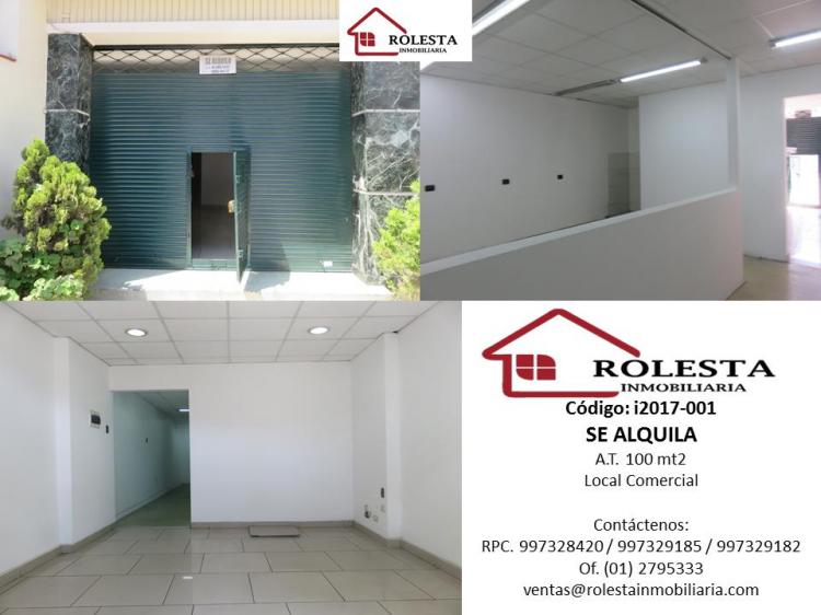 Foto Local en Alquiler en San Isidro, San Isidro, Lima - U$D 3.500 - LOA22597 - BienesOnLine