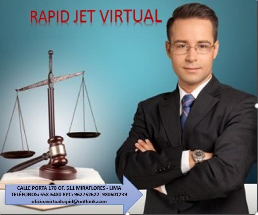 ALQUILER DE OFICINA VIRTUAL PARA ABOGADOS A $ 10.00