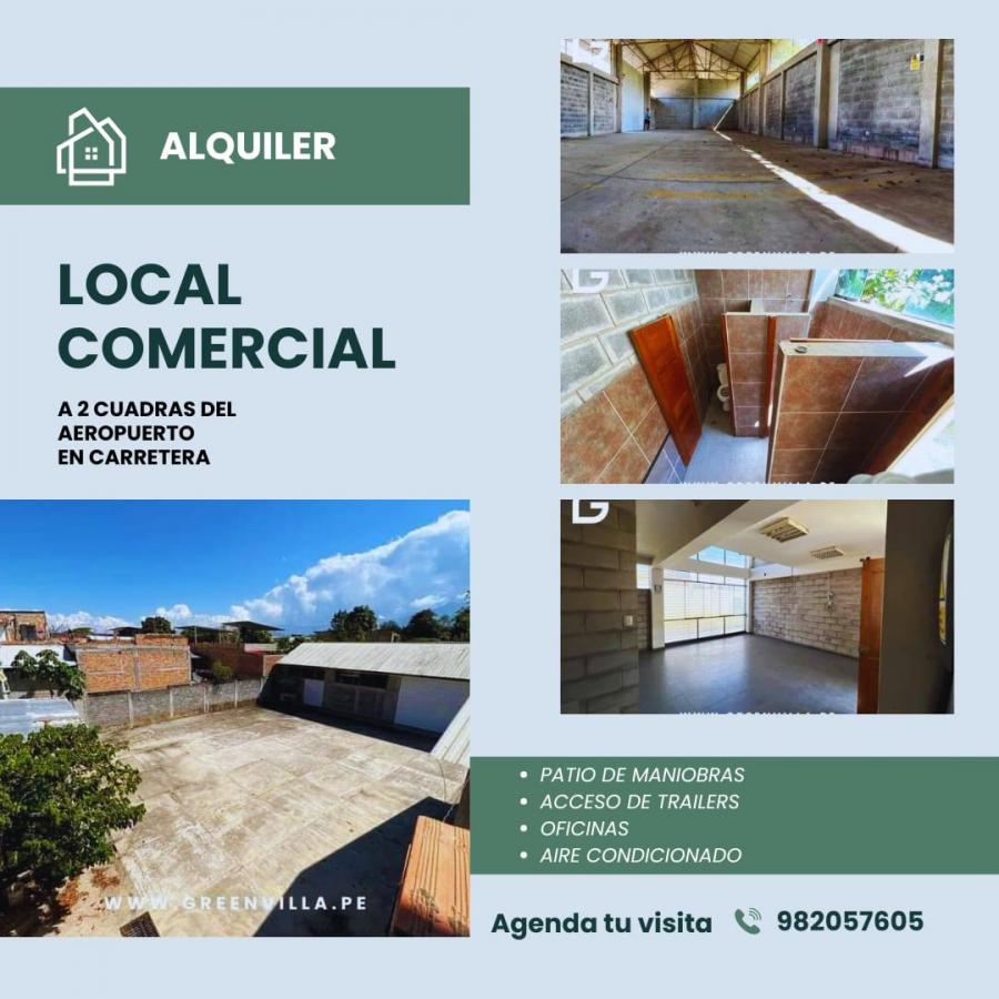 Foto Terreno en Alquiler en Tarapoto, Tarapoto, San Martin - U$D 2.990 - TEA40337 - BienesOnLine