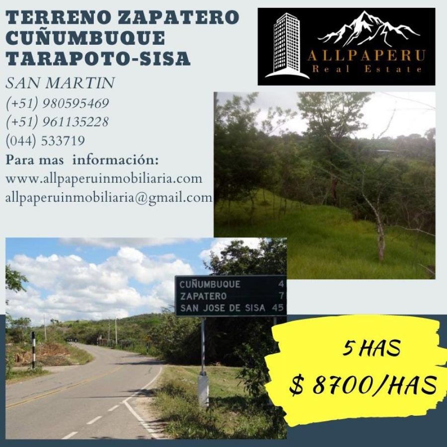 Foto Terreno en Venta en Cuñumbuqui, Lamas - 5 hectareas - U$D 8.700 - TEV31410 - BienesOnLine