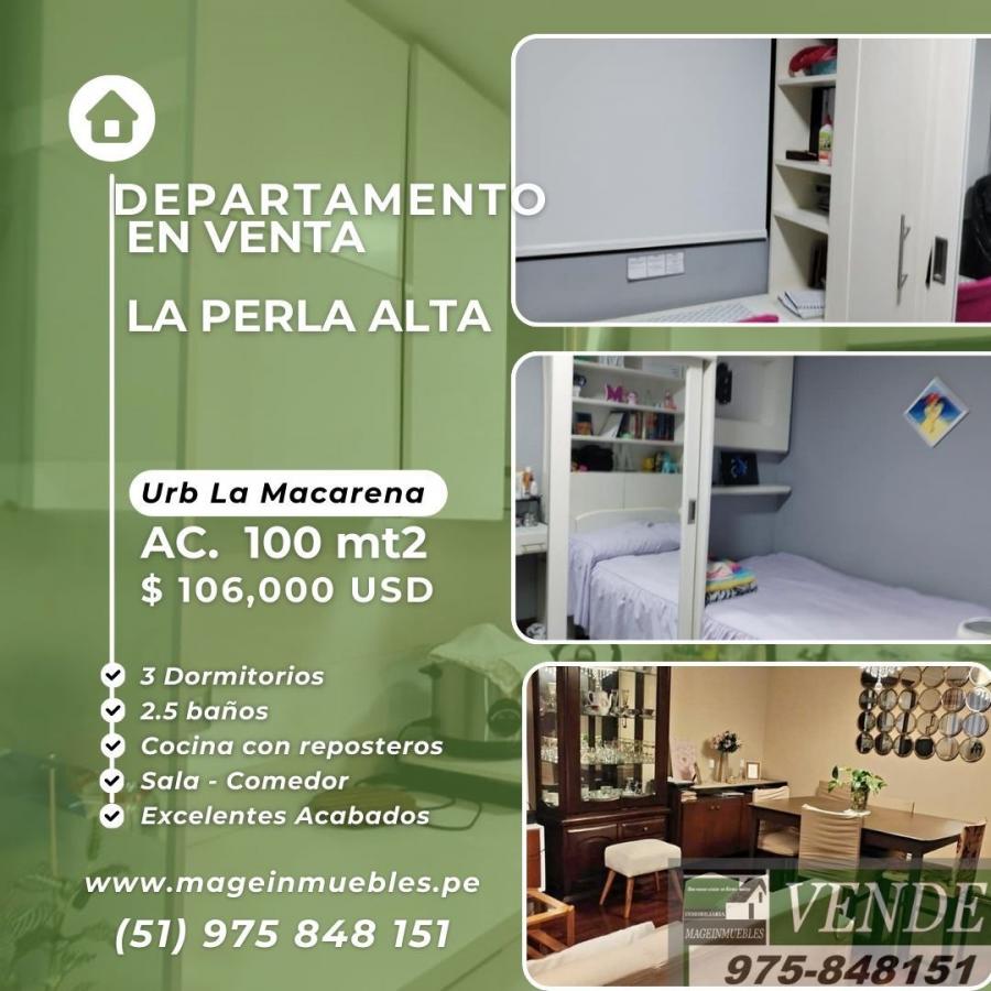 Foto Departamento en Venta en La Perla, Callao - U$D 106.000 - DEV40080 - BienesOnLine