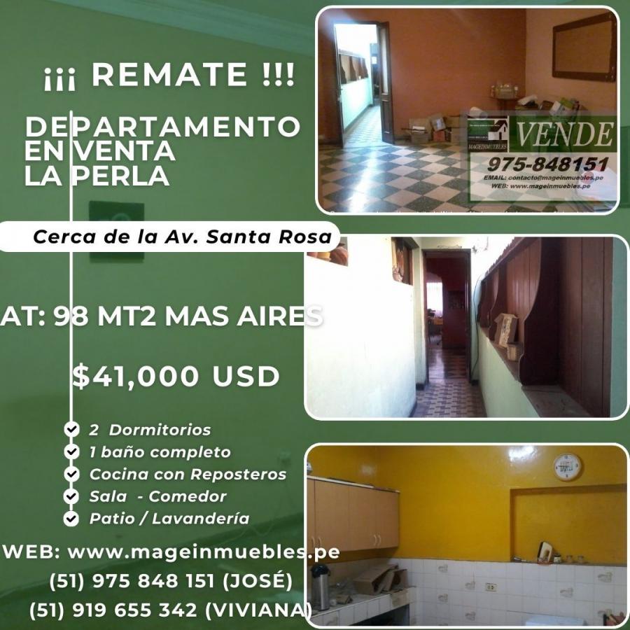 Foto Departamento en Venta en La Perla, Callao - U$D 41.000 - DEV40081 - BienesOnLine