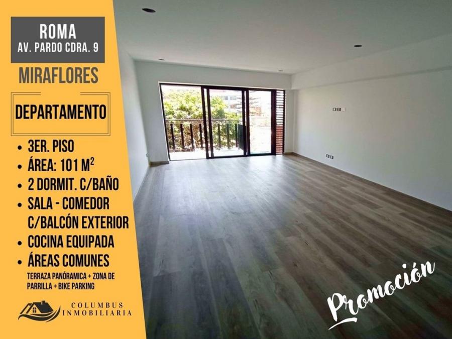 Foto Departamento en Venta en Jose Balta, Miraflores, Lima - U$D 228.850 - DEV39834 - BienesOnLine