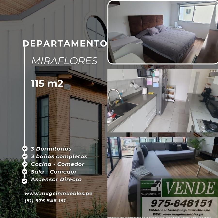 Foto Departamento en Venta en Miraflores, Lima - U$D 236.000 - DEV40084 - BienesOnLine