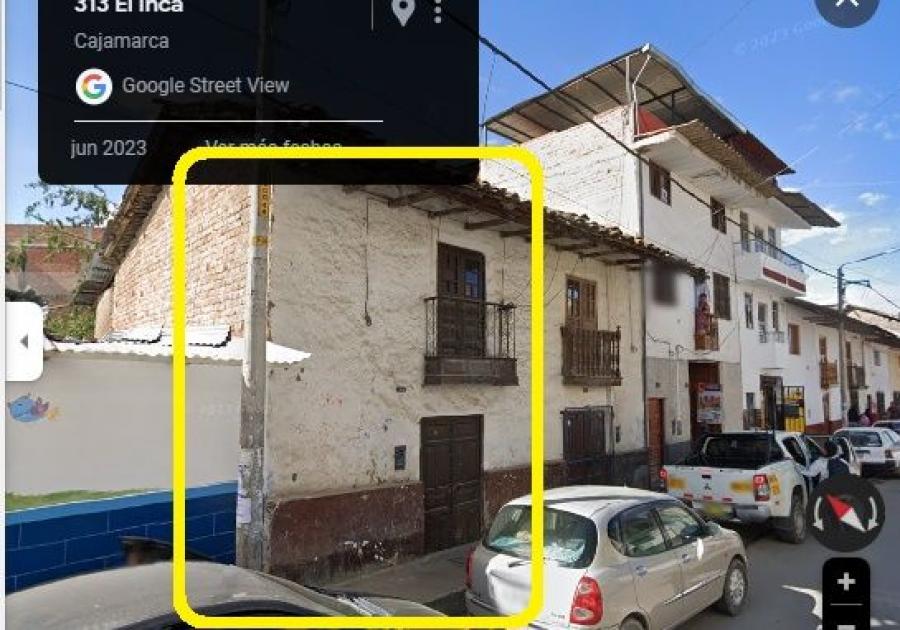 OCASION...!! Casa como TERRENO cerca al Ovalo El Inca - Cajamarca