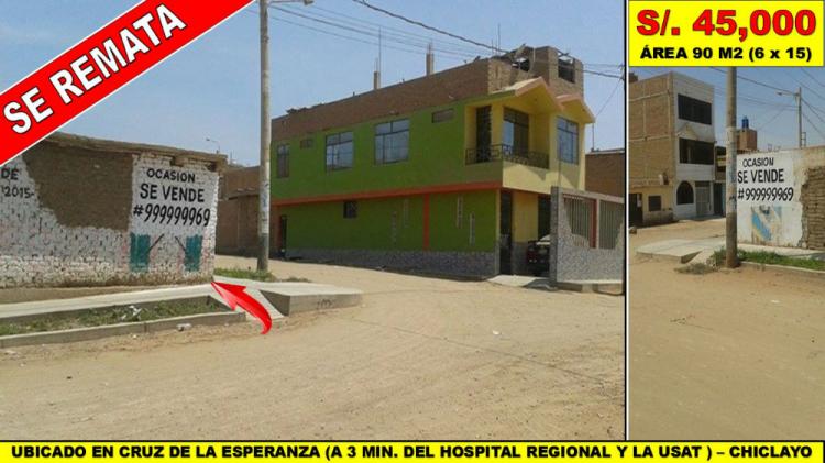 Foto Terreno en Venta en CHICLAYO, Chiclayo, Chiclayo - S/. 45.000 - TEV20072 - BienesOnLine