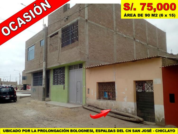 Foto Terreno en Venta en CHICLAYO, Chiclayo, Chiclayo - S/. 77.000 - TEV20066 - BienesOnLine