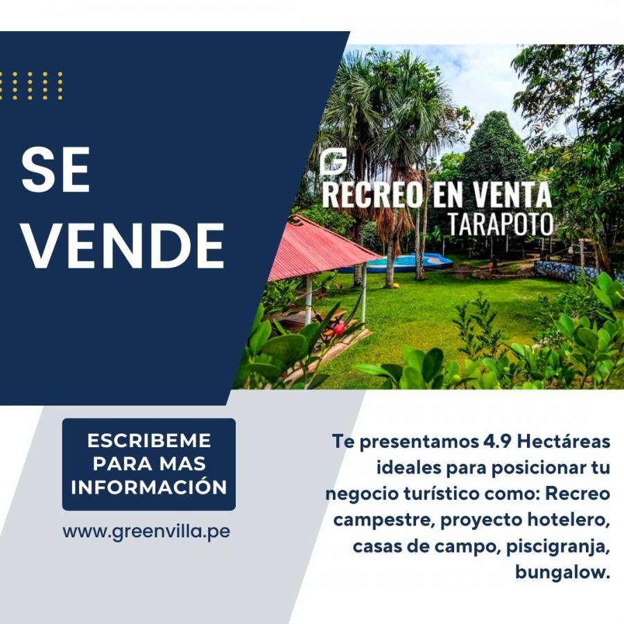 RECREO CAMPESTRE VENTA PARA NEGOCIO!