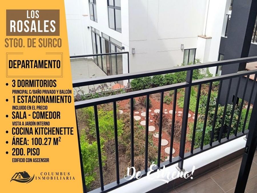 Foto Departamento en Venta en Los Rosales, Santiago De Surco, Lima - U$D 197.031 - DEV39777 - BienesOnLine