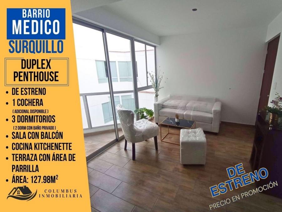 Foto Departamento en Venta en Barrio Medico, Surquillo, Lima - U$D 172.631 - DEV39665 - BienesOnLine