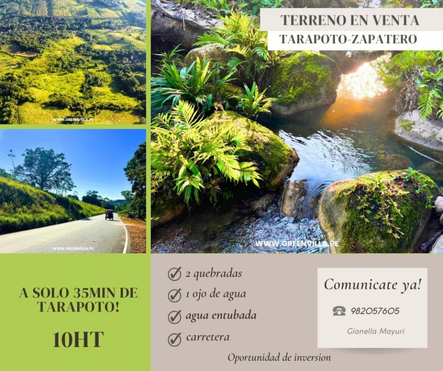 Foto Terreno en Venta en TARAPOTO, San Martin - S/. 255.000 - TEV39550 - BienesOnLine