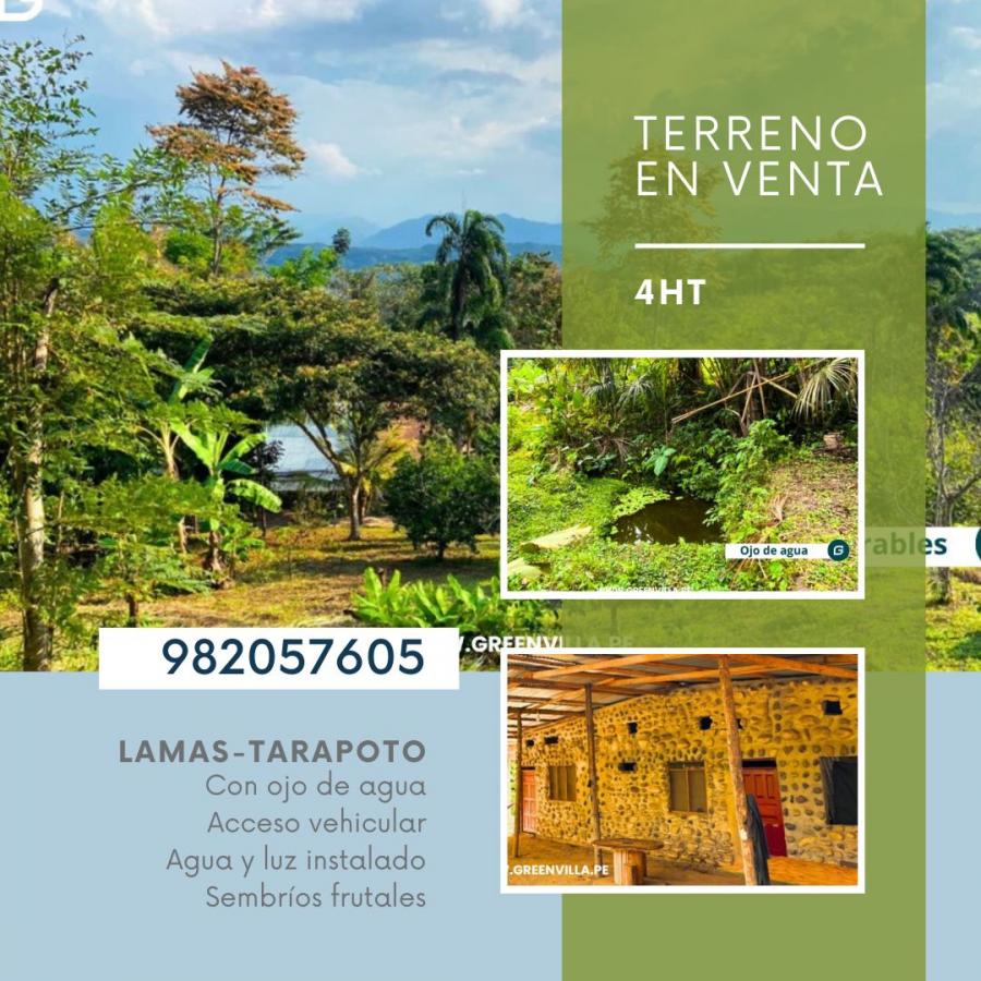 Foto Terreno en Venta en Tarapoto, Tarapoto, San Martin - S/. 330.000 - TEV40110 - BienesOnLine