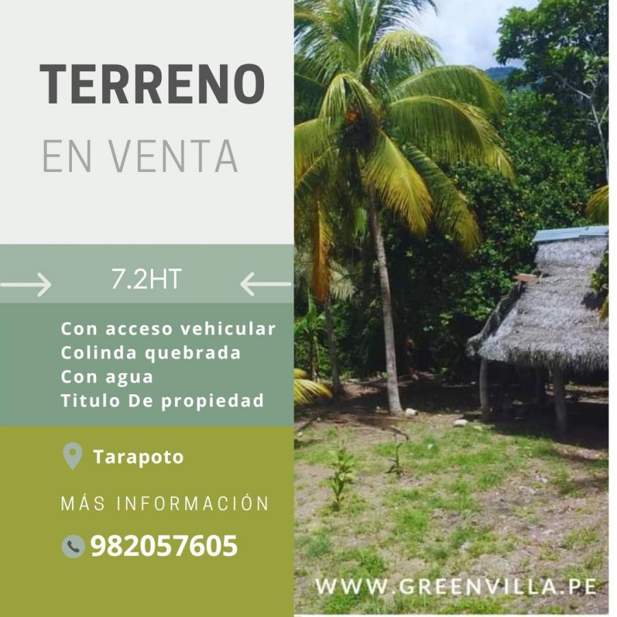 Foto Terreno en Venta en Tarapoto, Tarapoto, San Martin - S/. 669.000 - TEV38553 - BienesOnLine