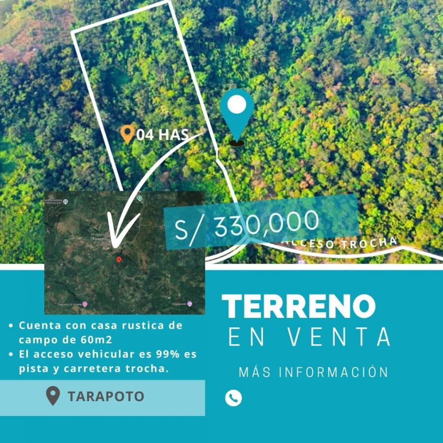 Foto Terreno en Venta en Tarapoto, San Martin - S/. 330.000 - TEV40041 - BienesOnLine