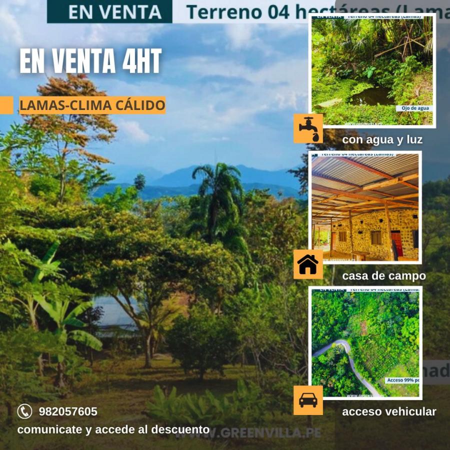 Foto Terreno en Venta en tarapoto, Tarapoto, San Martin - S/. 330.000 - TEV40135 - BienesOnLine