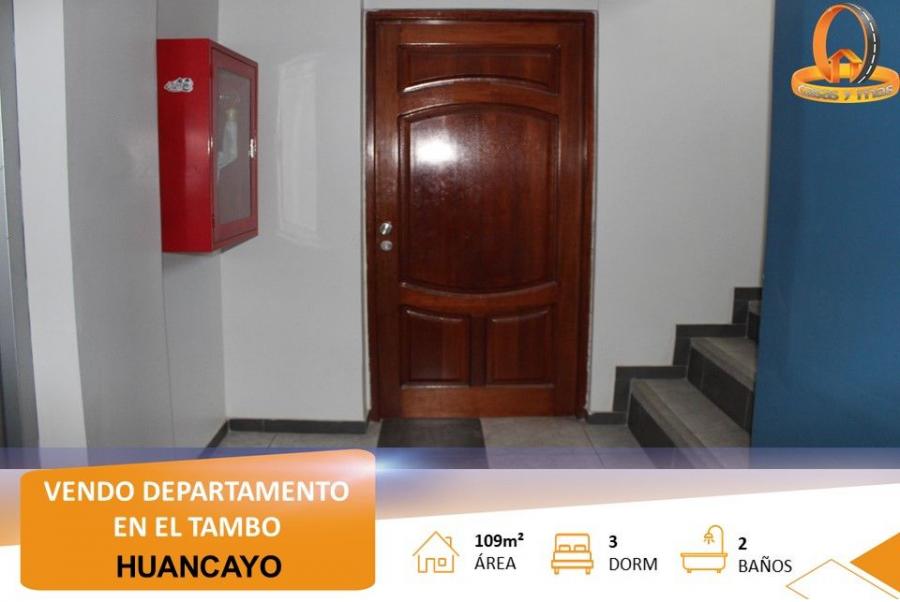 vENDO AMPLIO Y MODERNO DEPARTAMENTO EN EL TAMBO, HUANCAYO