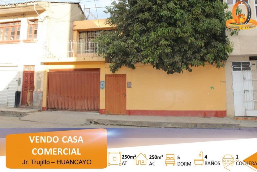 VENDO CASA COMERCIAL IDEAL PARA TU NEGOCIO EN HUANCAYO