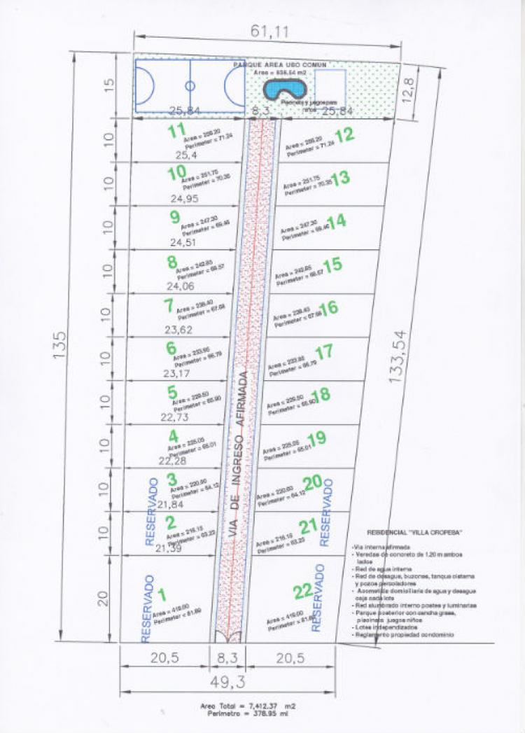 VENTA LOTES DE TERRENO EN CONDOMINIO OROPESA