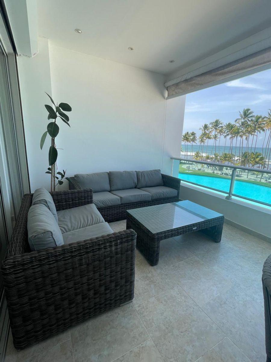 Apartamento en renta en primera línea de playa juan dolió MARBELLA