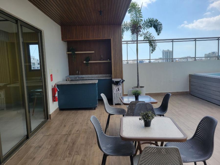 b258 - NACO alquiler apartamento sin amueblar 1 Habitación | $850 USD | Torre Moderna, gyn, piscina,