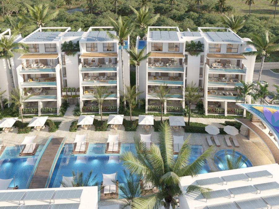  VIBES WATERFALL es un novedoso proyecto residencial EN PUNTA CANA 