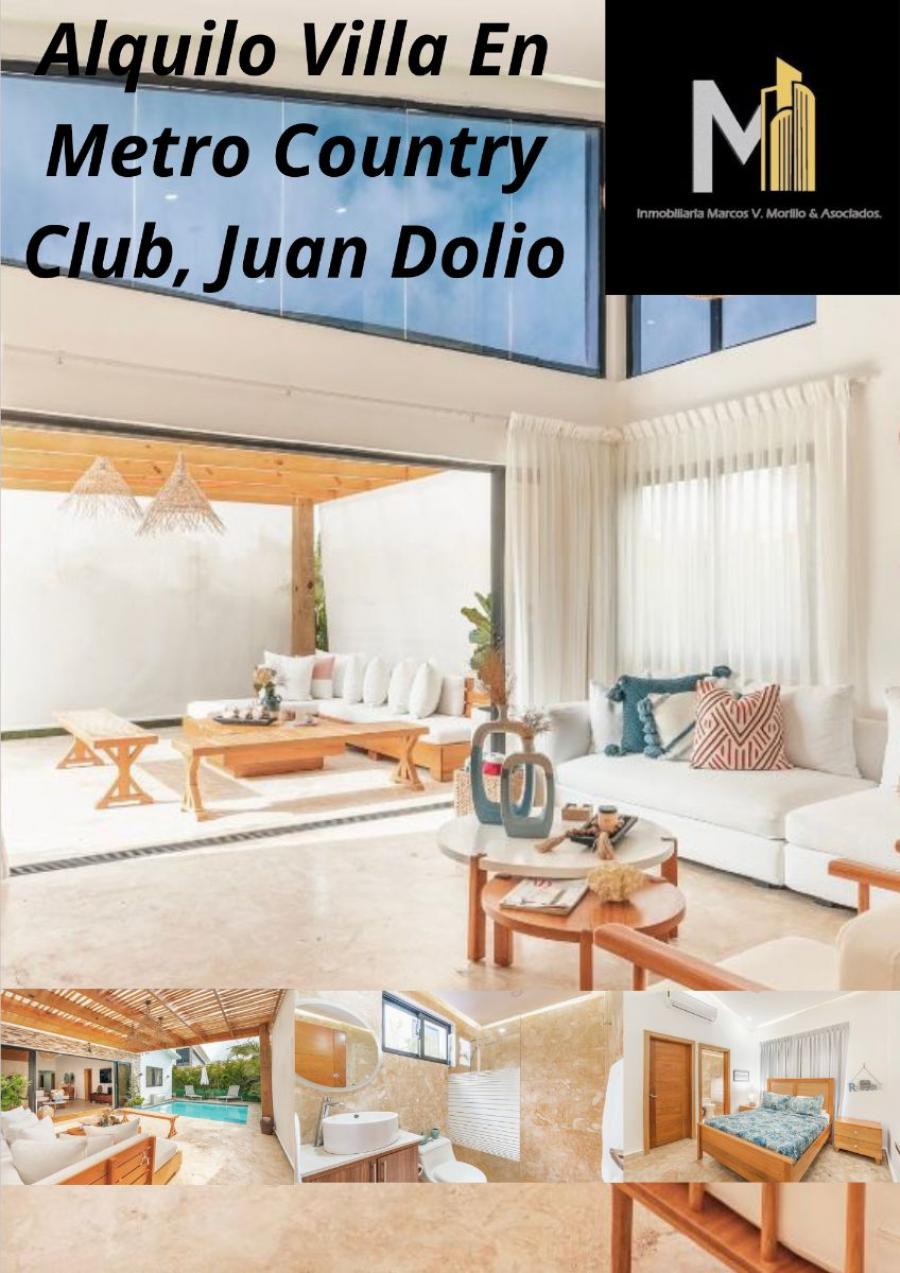 Foto Casa en Alquiler en Juan Dolió, San Pedro de Macorís, San Pedro de Macorís - U$D 3.200 - CAA69263 - BienesOnLine