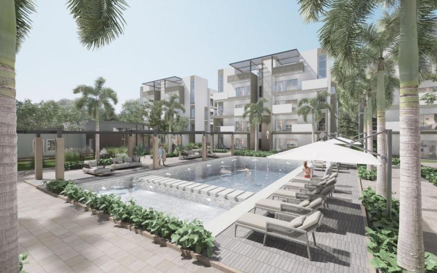 Apartamento De Lujo de 2 Hab. En Venta con Línea Blanca Incluida en Playa Nueva Romana.